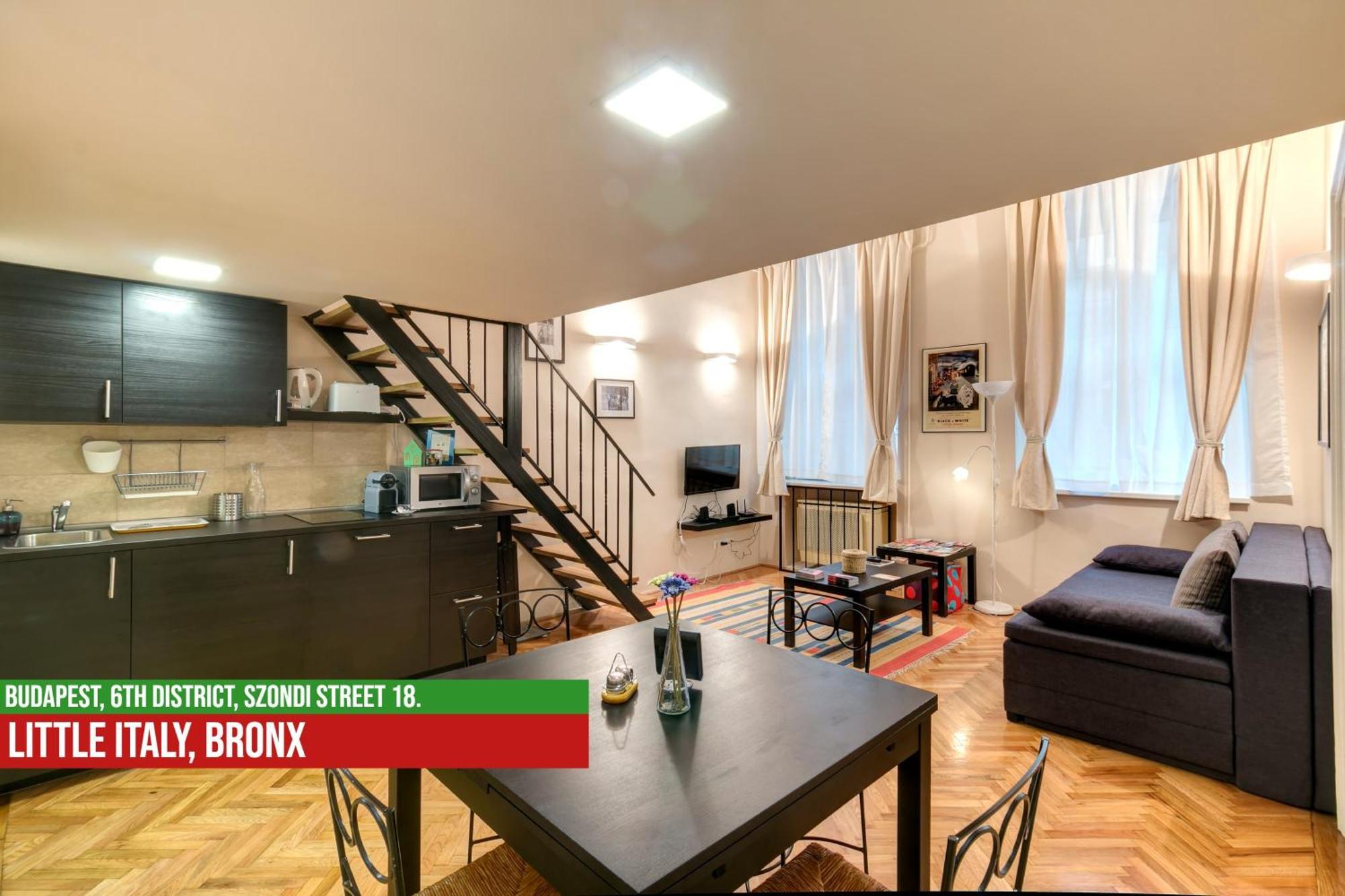 Little Italy Bronx Apartment Budapest Extérieur photo